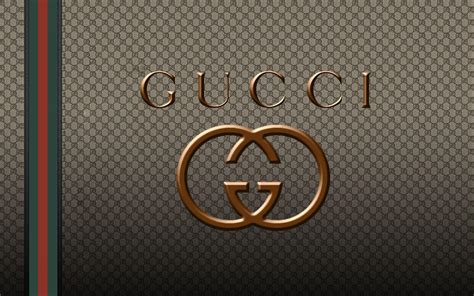 gold Gucci background